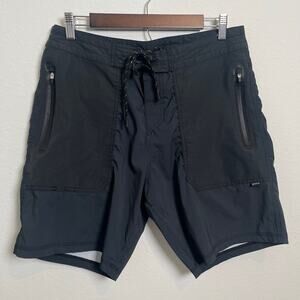 Howler Bros Men’s Board Shorts Size 32 Black Stretch Outdoor Utility Swim Surf